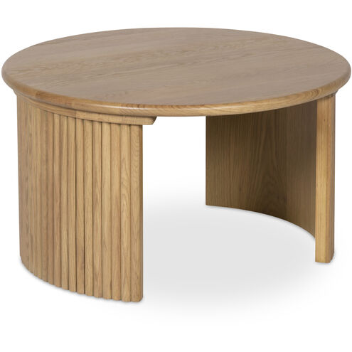 Penny 24 X 24 inch Natural Coffee Table, Small