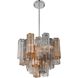 Addis 4 Light 17.75 inch Polished Chrome Mini Chandelier Ceiling Light in Autumn