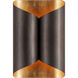 AERIN Selfoss 2 Light 7 inch Bronze Sconce Wall Light