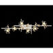 Azu 6 Light 47 inch Silver Bath Bar Wall Light