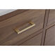Boise 48 X 34 inch Walnut Brown Vanity Sink Set