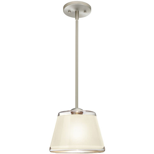Pica 9 LED Satin Nickel Stem Pendant Ceiling Light