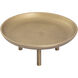 Kiser 9.5 X 9.5 inch Brass Decorative Plate, Small