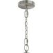 Jheni 3 Light 18 inch Brushed Nickel Foyer Pendant Ceiling Light