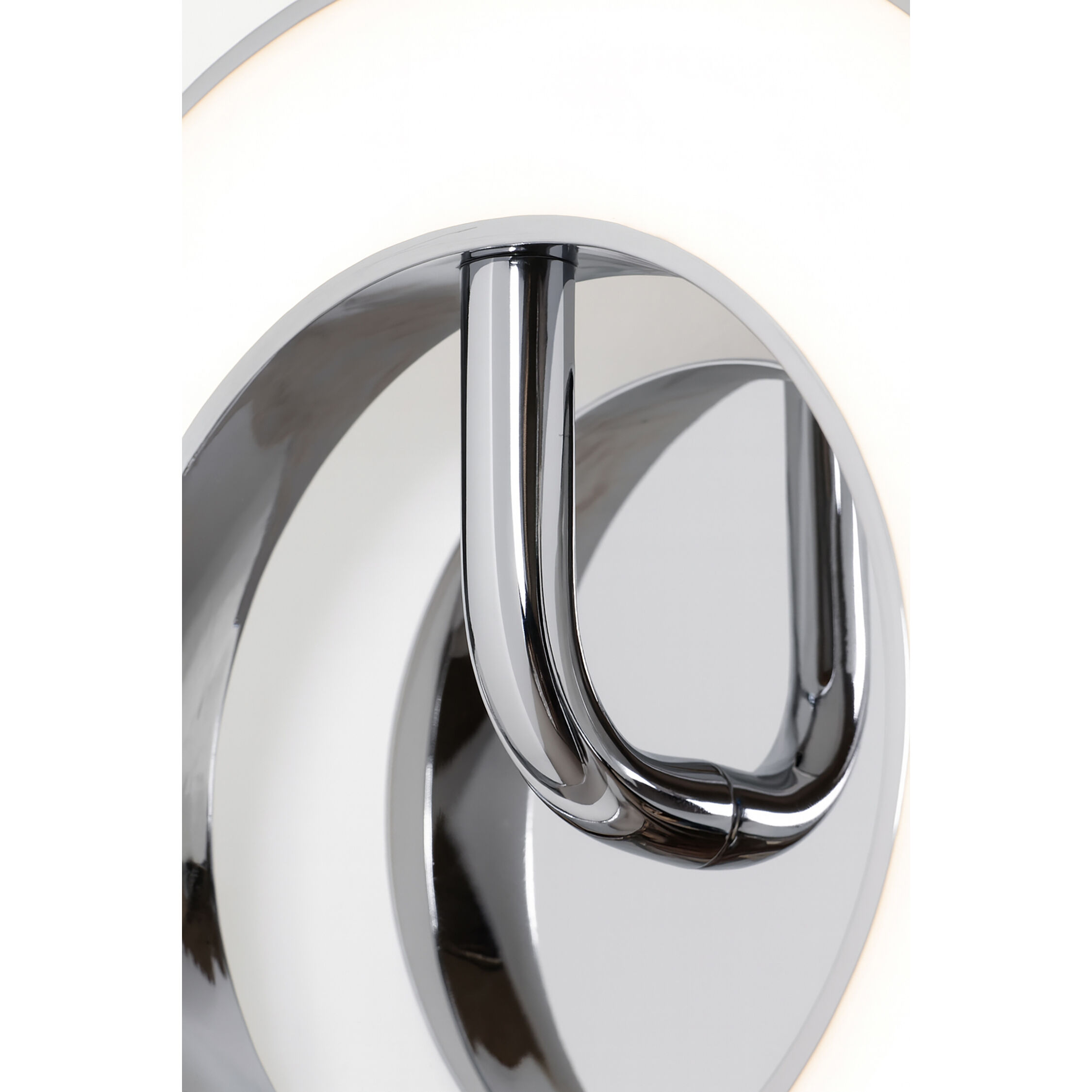 One LED 9.61 inch Polished Chrome Wall Sconce Wall Light