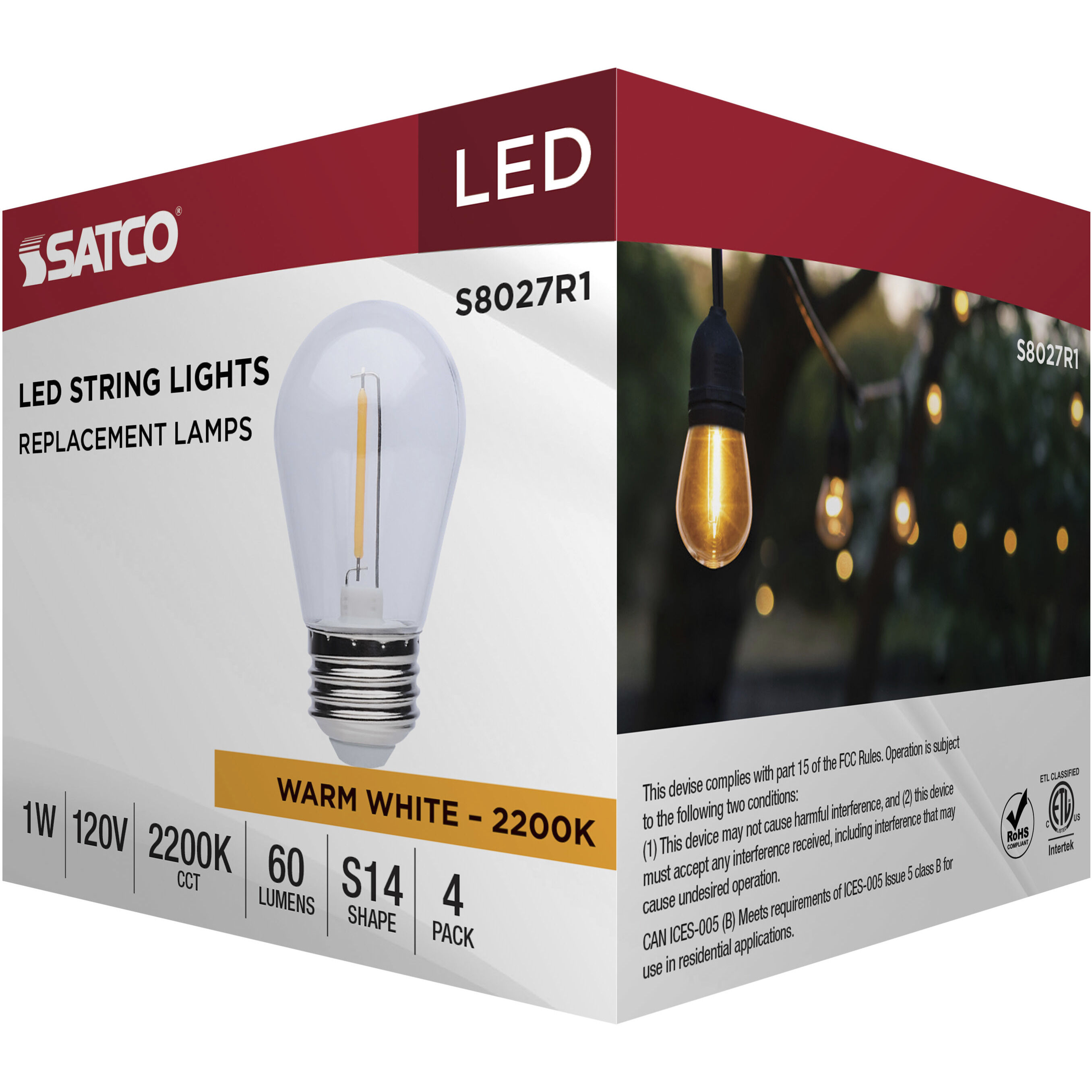 Lumos E26 LED Filament