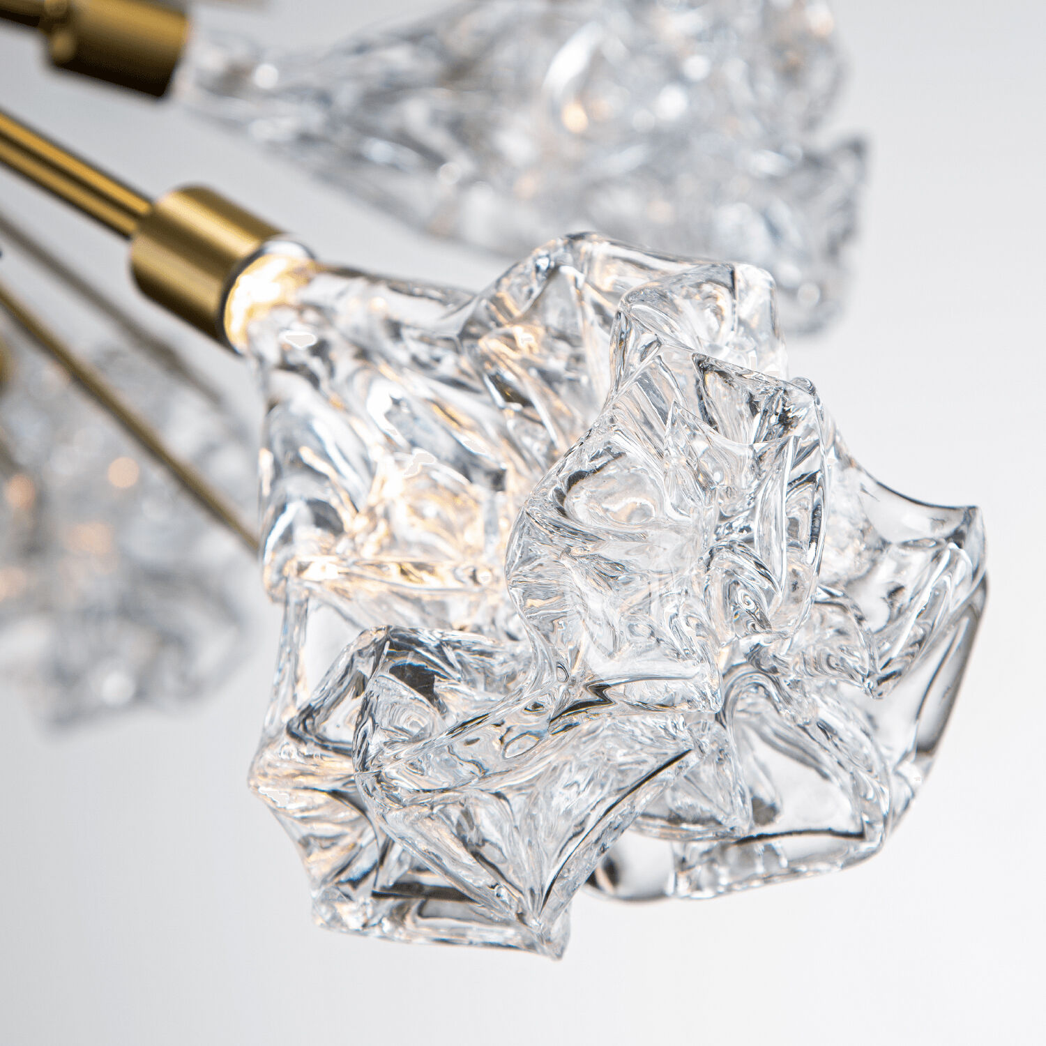 Blossom LED 46.6 inch Matte Black Linear Pendant Ceiling Light in 2700K LED, Oval Starburst