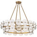 Kintrel 4 Light 31.5 inch Legacy Brass Pendant Ceiling Light