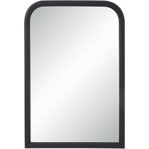 Dovima 36 X 24 inch Textured Black Wall Mirror