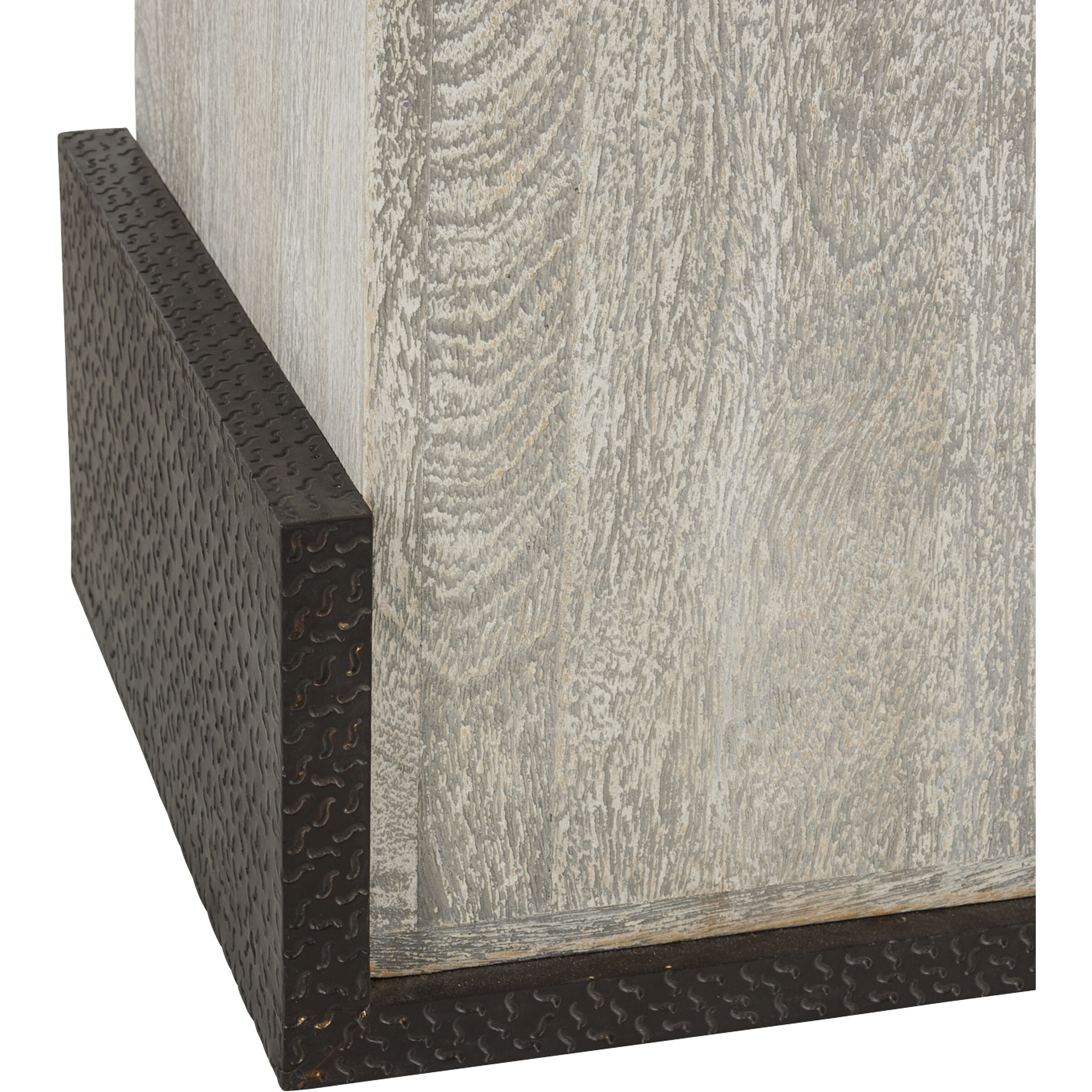 Exeter 24.5 X 14 inch Bronze Accent Table