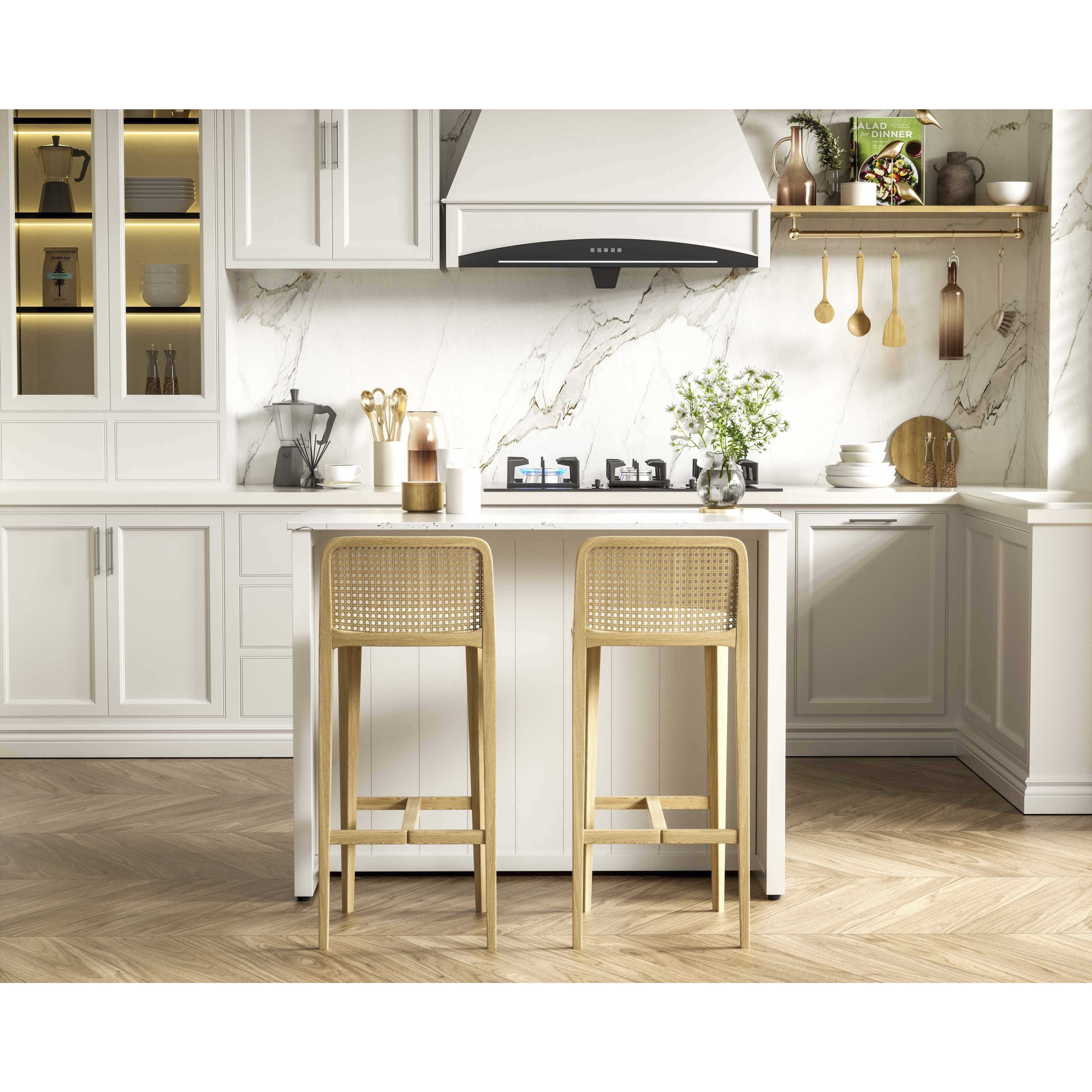 Porter White Kitchen Island