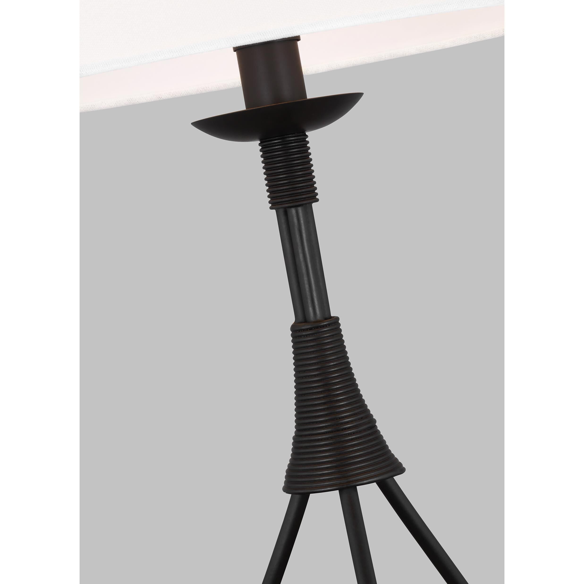 Sullivan 26.75 inch 9 watt Aged Iron Table Lamp Portable Light