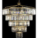 Social Club 25 Light 44 inch Havana Gold Chandelier Ceiling Light