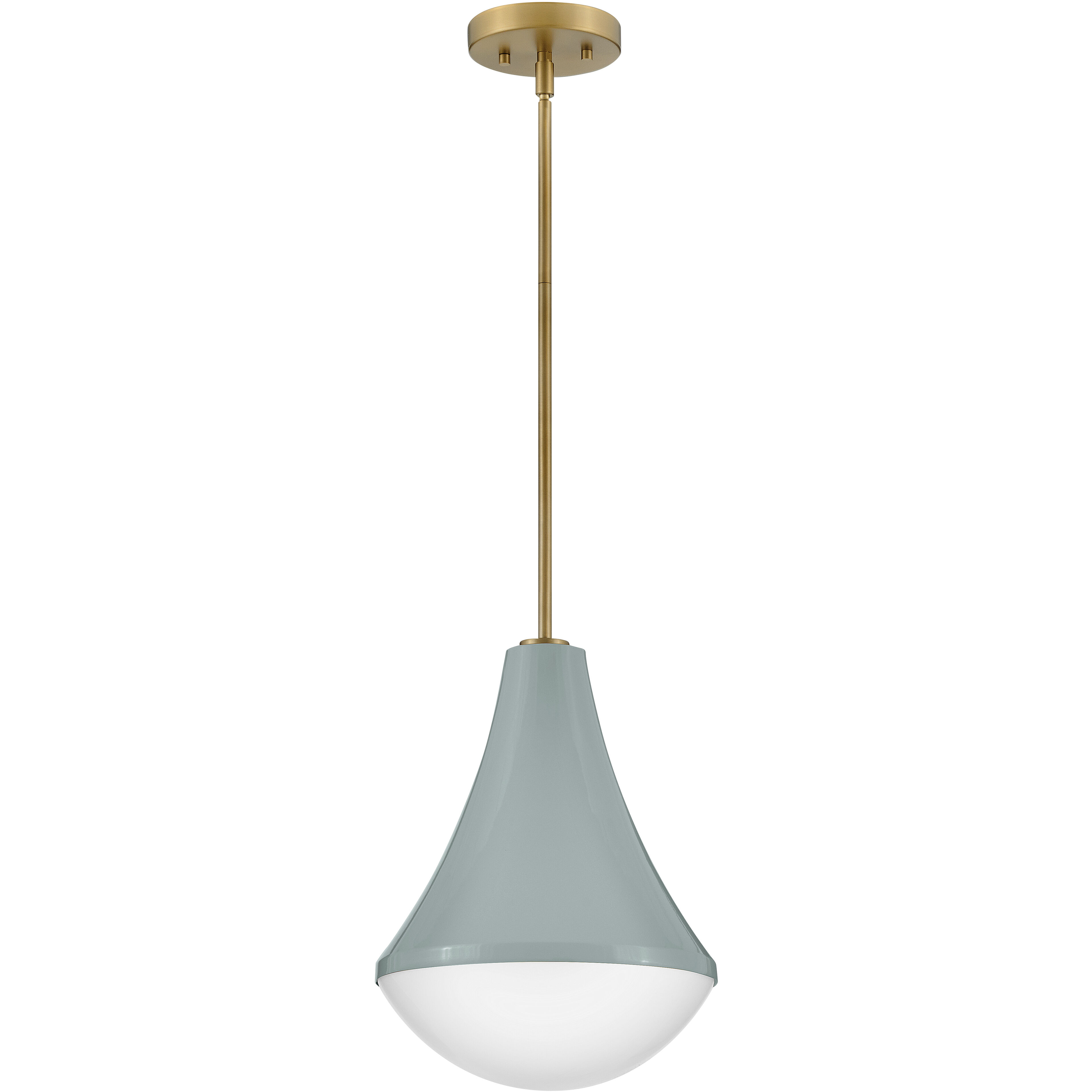 Haddie LED 11 inch Seafoam Pendant Ceiling Light