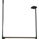 Laurence LED 1.88 inch Urban Bronze Linear Pendant Ceiling Light