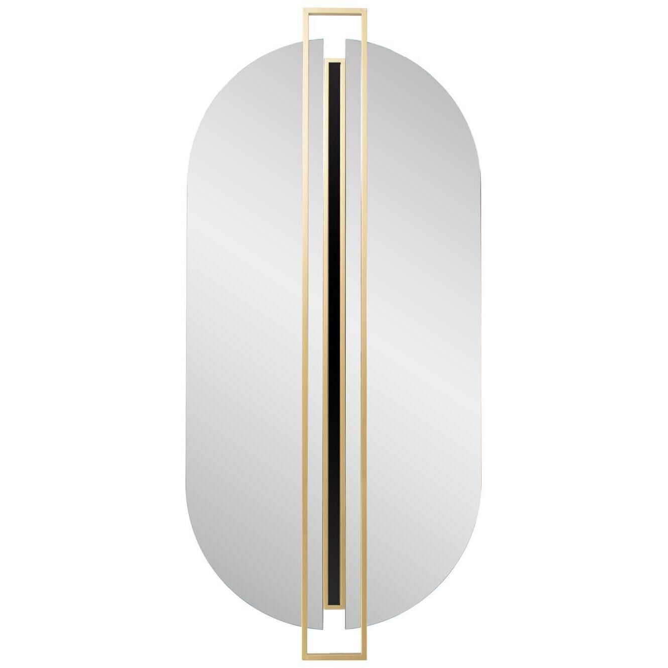 Trexell 71 X 32 inch Gold Mirror