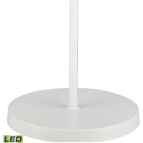 Sallert 72.75 inch 7.00 watt White Floor Lamp Portable Light