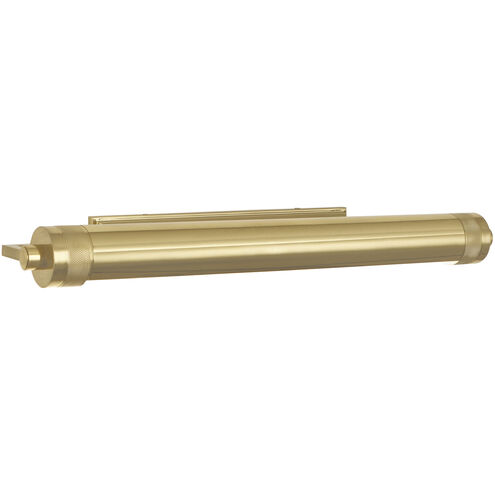 Wyatt 2 Light 24.5 inch Modern Brass Wall Sconce Wall Light