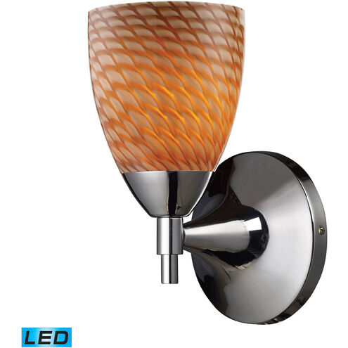 McKay LED 6 inch Polished Chrome Sconce Wall Light