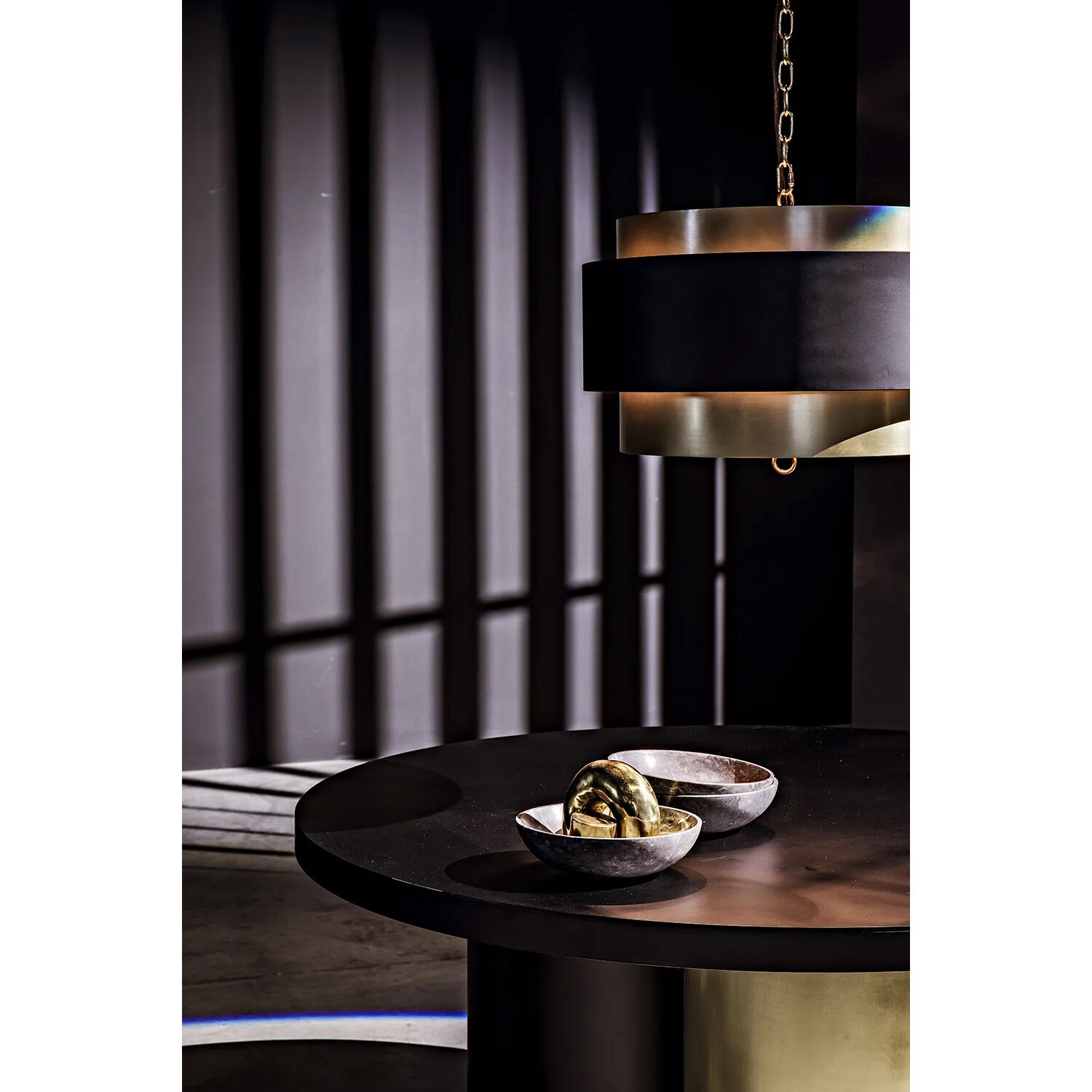 Coiled Brass Decor Accessory