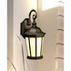 North Point LED 8 inch Black Gold Sand Wall Sconce Wall Light