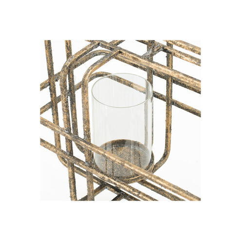 Caged 19 X 11 inch Candle Holders