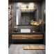 Warwick LED 25.25 inch Chrome Bathroom Vanity Wall Light