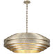 Belmont 8 Light 31.88 inch Silver Leaf Pendant Ceiling Light