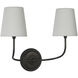 Thomas O'Brien Vendome Cordless Double Sconce Wall Light