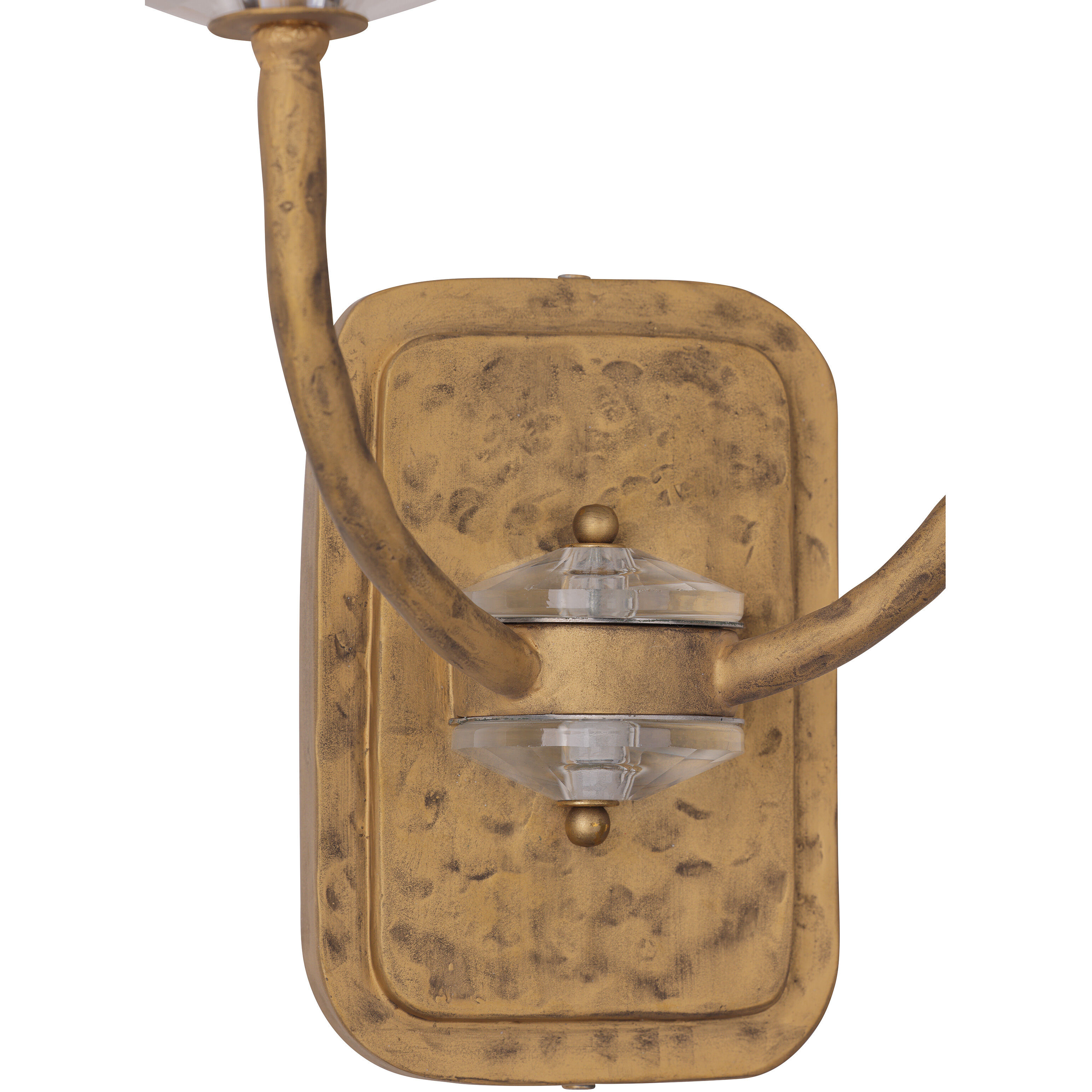 Atella 2 Light 9.75 inch Ashen Gold Wall Sconce Wall Light