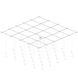 Suspenders LED 97 inch Satin White Suspension Ceiling Light, Multi-light