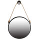 Cleveland 29.5 X 29.5 inch Matte Black Mirror