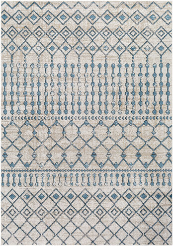 Lavadora 84 X 63 inch Blue Rug in 5 x 8, Rectangle