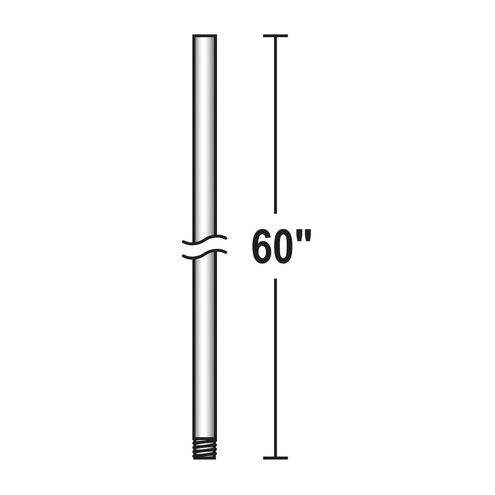 Downrod White Fan Downrod, 60in
