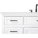Remington 60 X 35 inch White Bathroom Vanity Cabinet