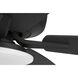 Pro Plus 112 52 inch Espresso with Espresso/Walnut Blades Contractor Ceiling Fan, Slim