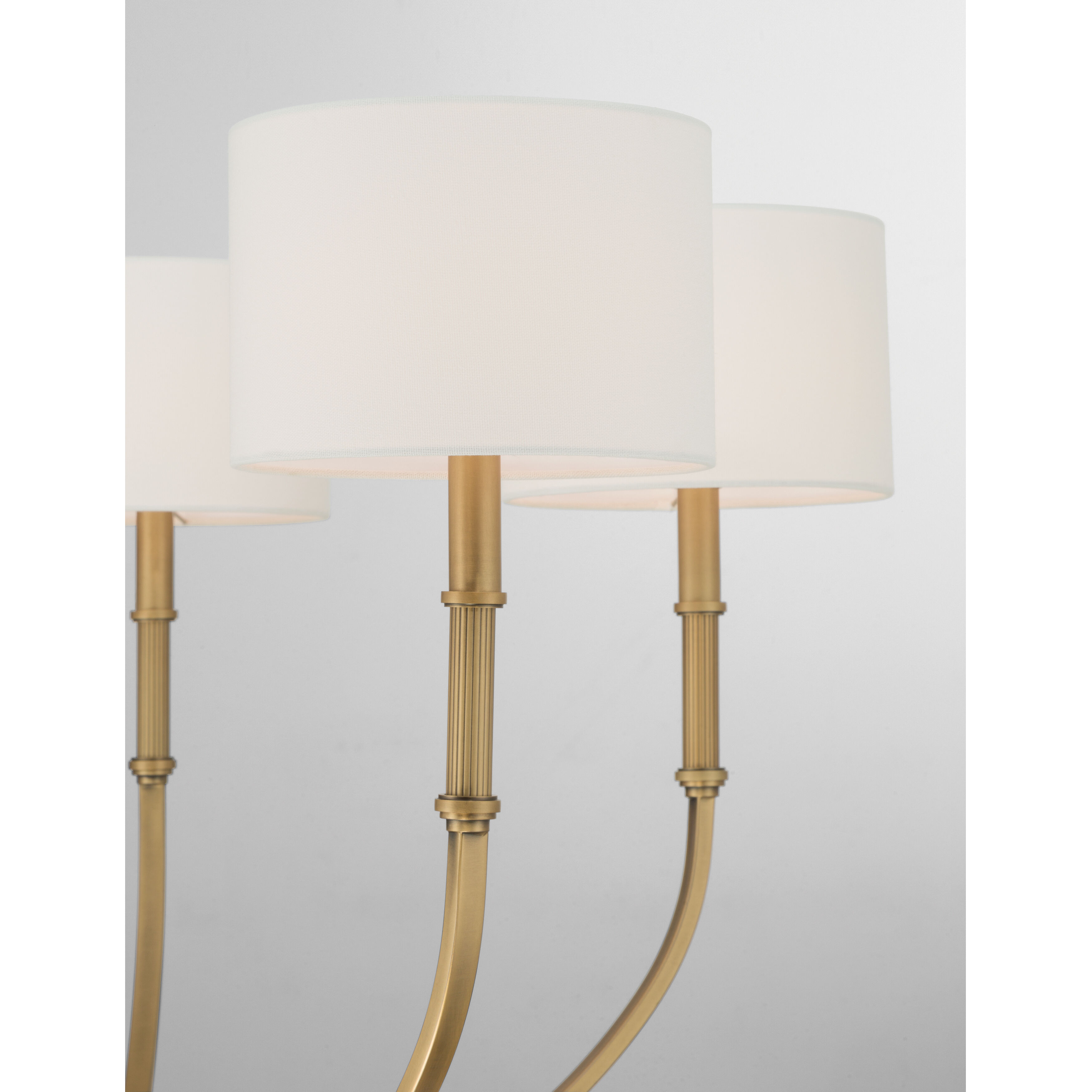 Molvene 5 Light 33 inch Legacy Brass Chandelier Ceiling Light