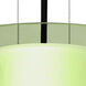 Pahu 8 LED Black Cable Pendant Ceiling Light