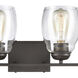 Calistoga 4 Light 30.5 inch Oil Rubbed Bronze Vanity Light Wall Light