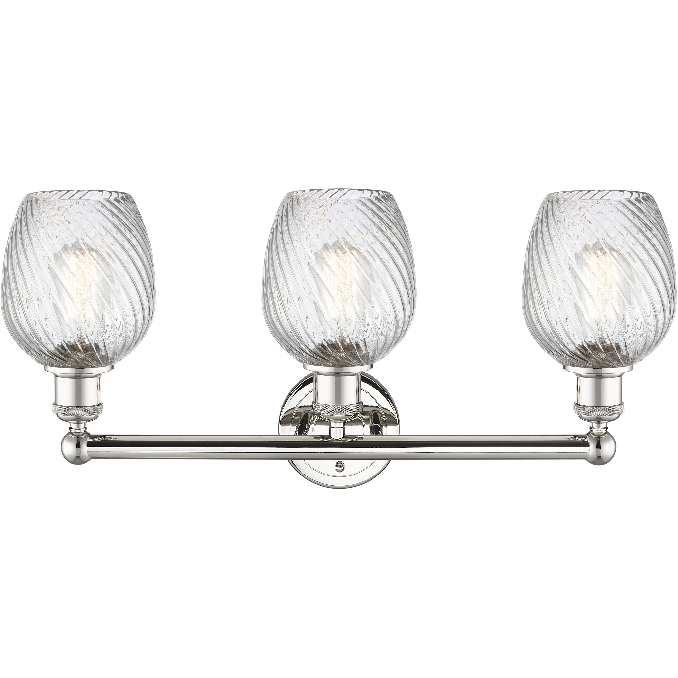 Salina 3 Light 23 inch Polished Nickel Bath Vanity Light Wall Light