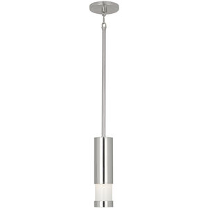 Peek 1 Light 3 inch Polished Aluminum Pendant Ceiling Light