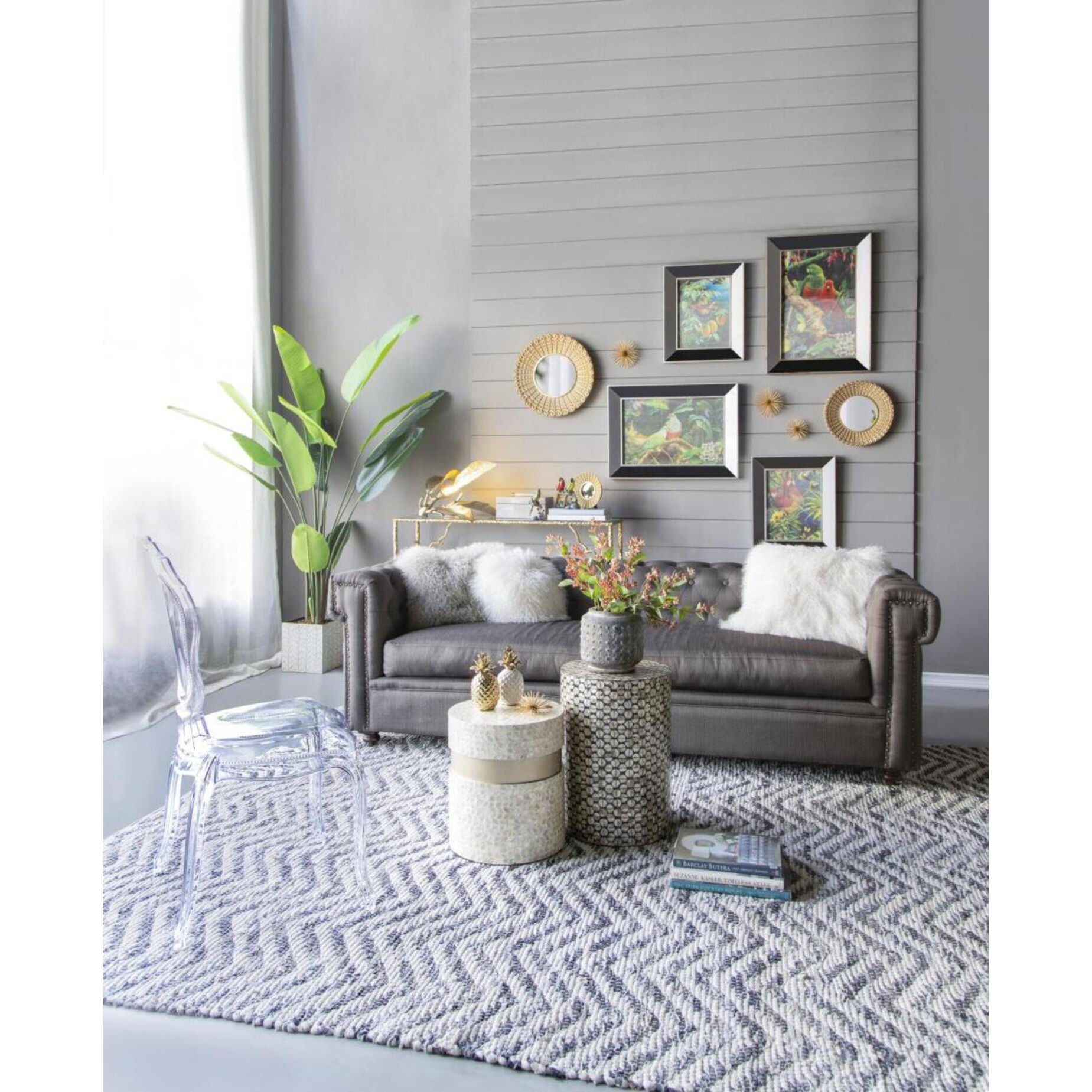 Lamb Fur 20 X 4 inch White Pillow in Natural