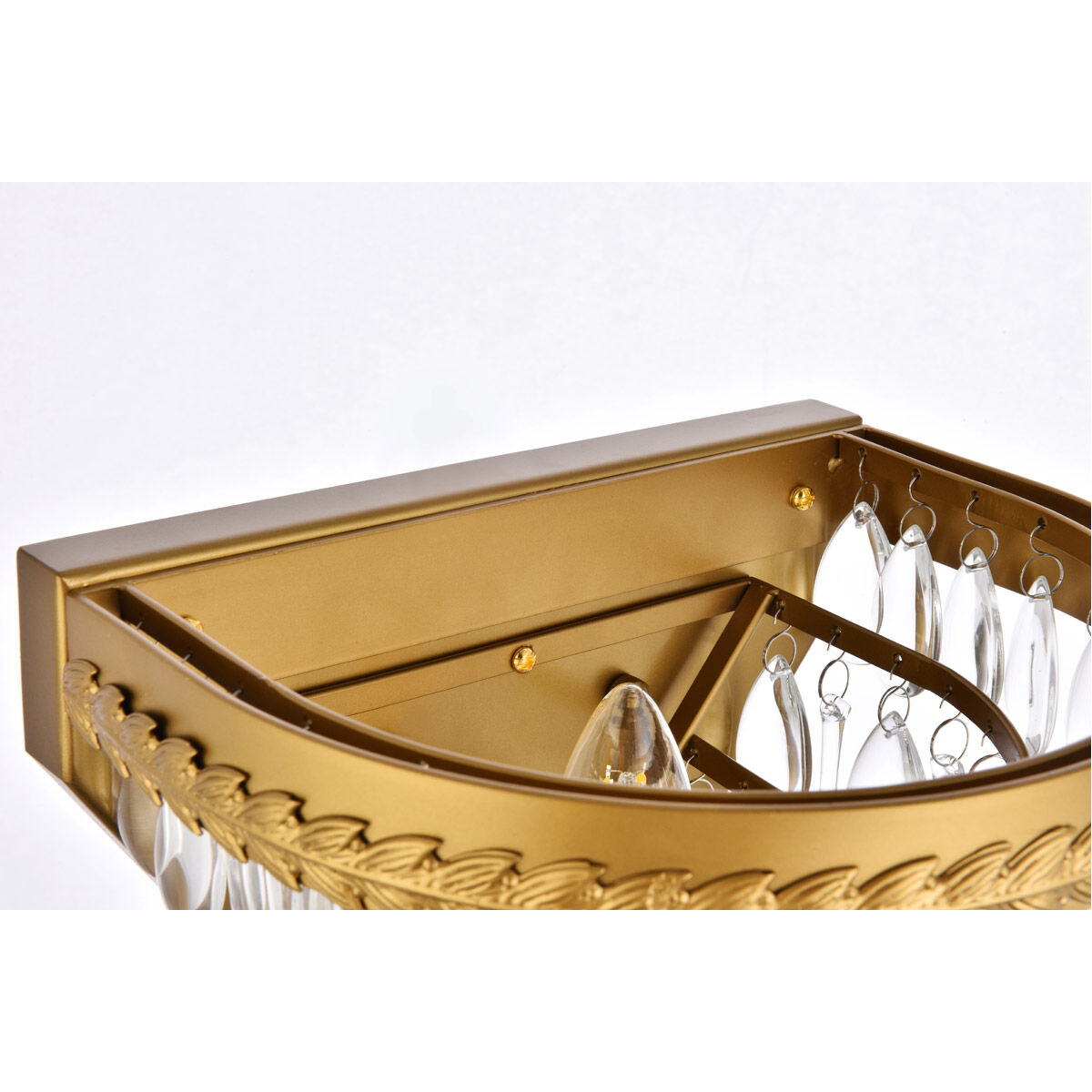 Nordic 1 Light 8 inch Brass Wall Sconce Wall Light