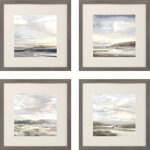 Waterside Collection Blue Framed Art