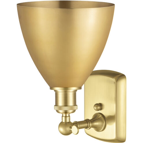 Ballston Dome LED 7.5 inch Satin Gold Sconce Wall Light