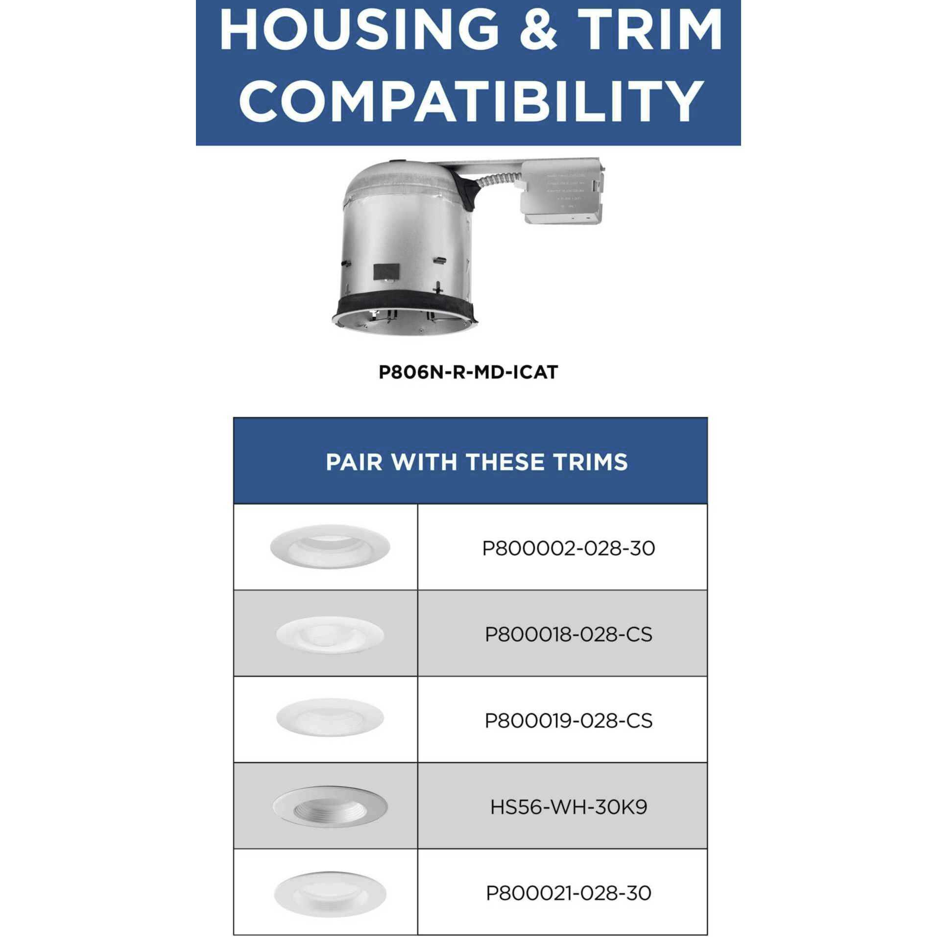 6in Recessed Housing BR-40 Unfinished Recessed Can in Remodel