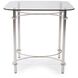 Laurel 24 X 24 inch Silver Side Table