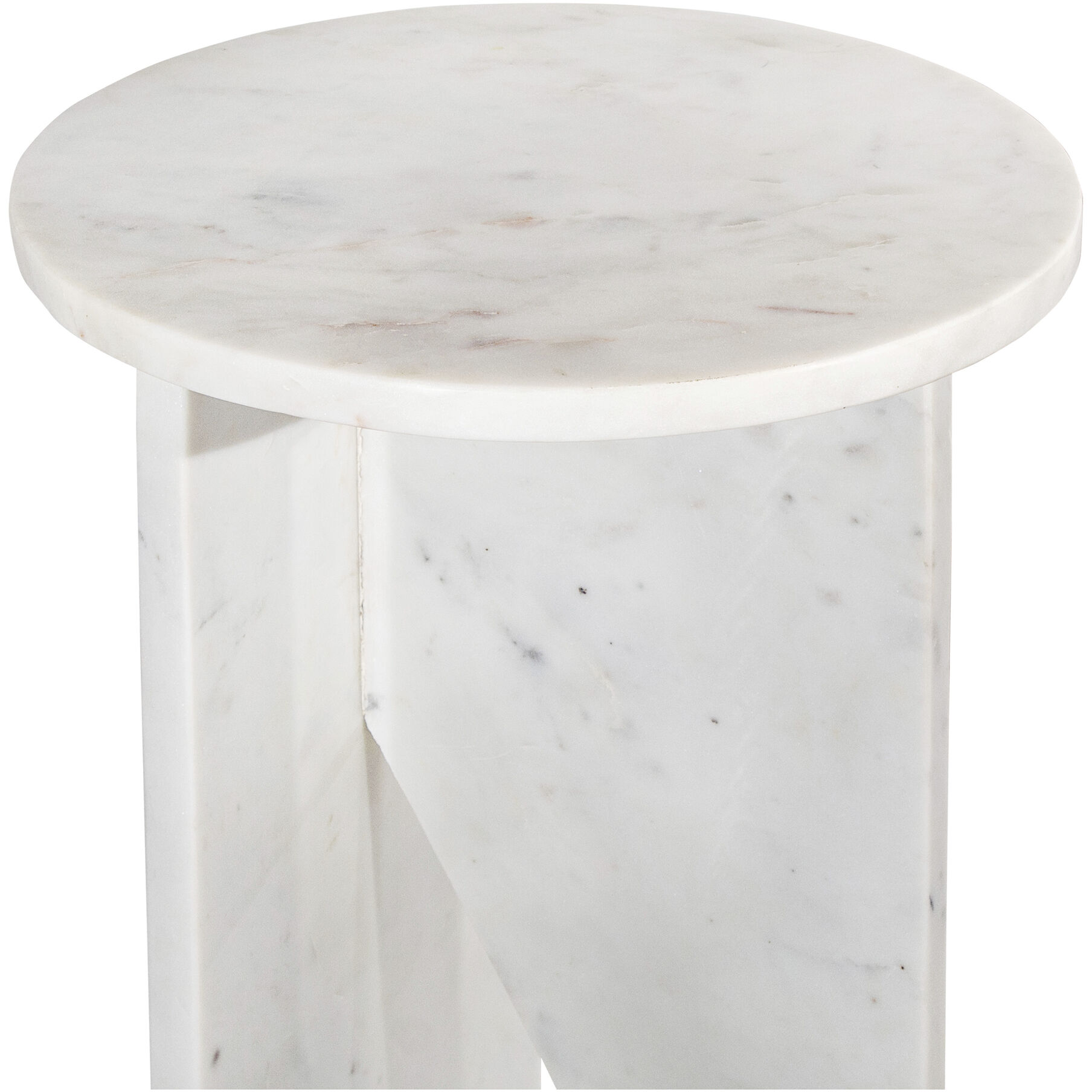 Grace 20 X 14 inch White Accent Table