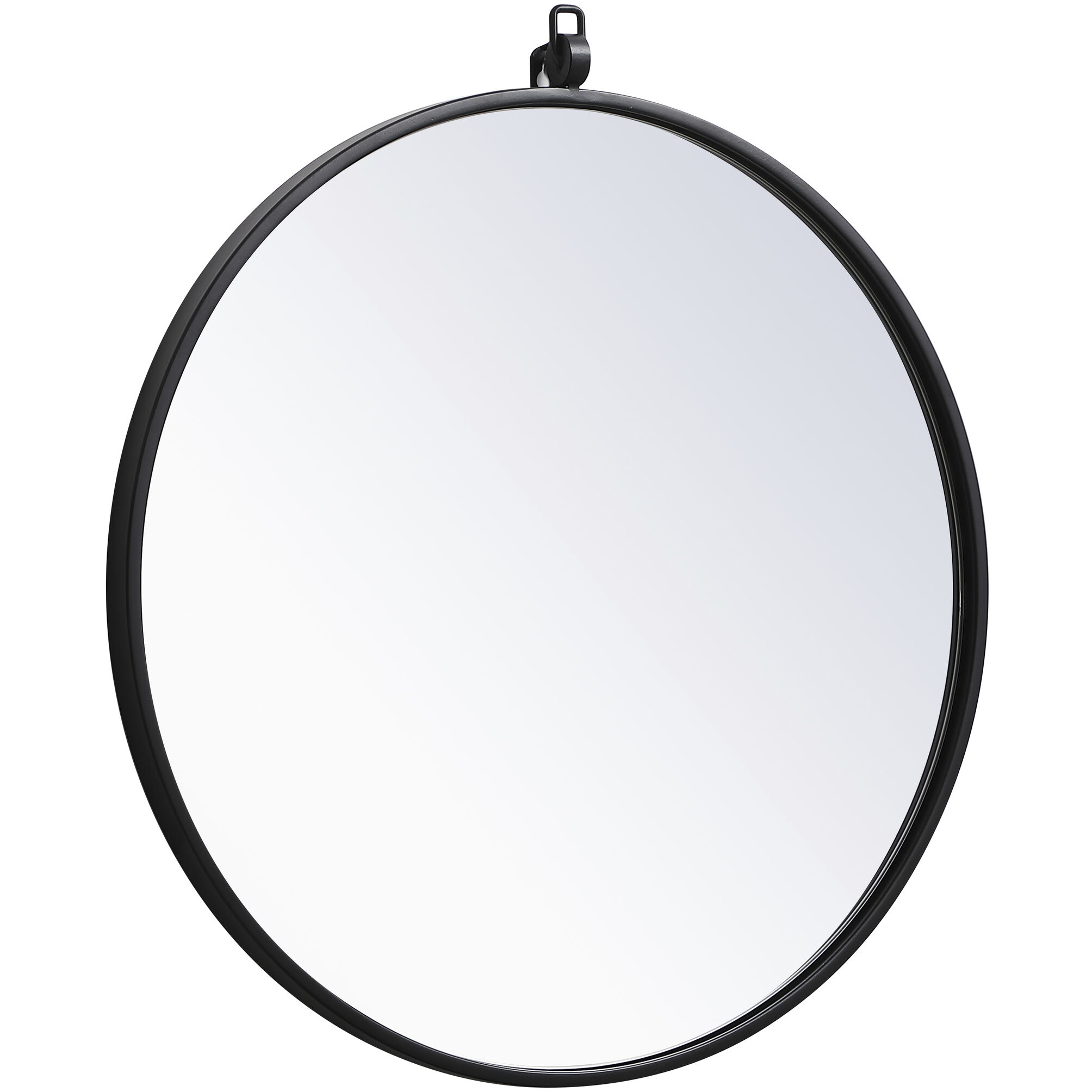 Eternity 21 X 21 inch Black Wall Mirror
