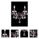 St. Francis 2 Light 13 inch Dark Bronze Wall Lamp Wall Light in Royal Cut